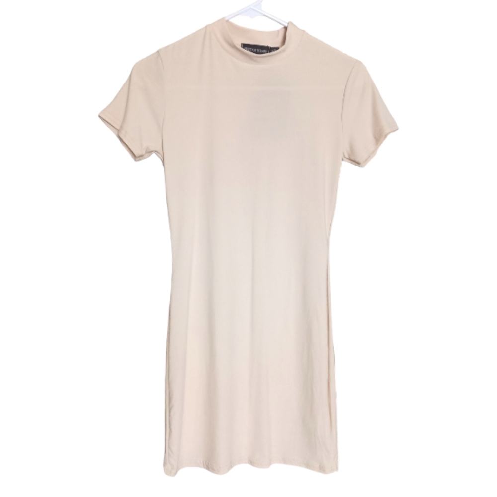 Nude Bodycon Dress
